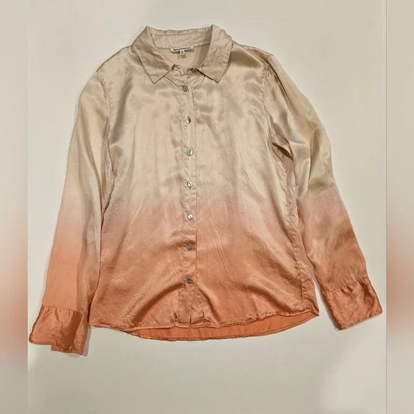 Reformation Silk Button Up size xs - Picture 2 of 3